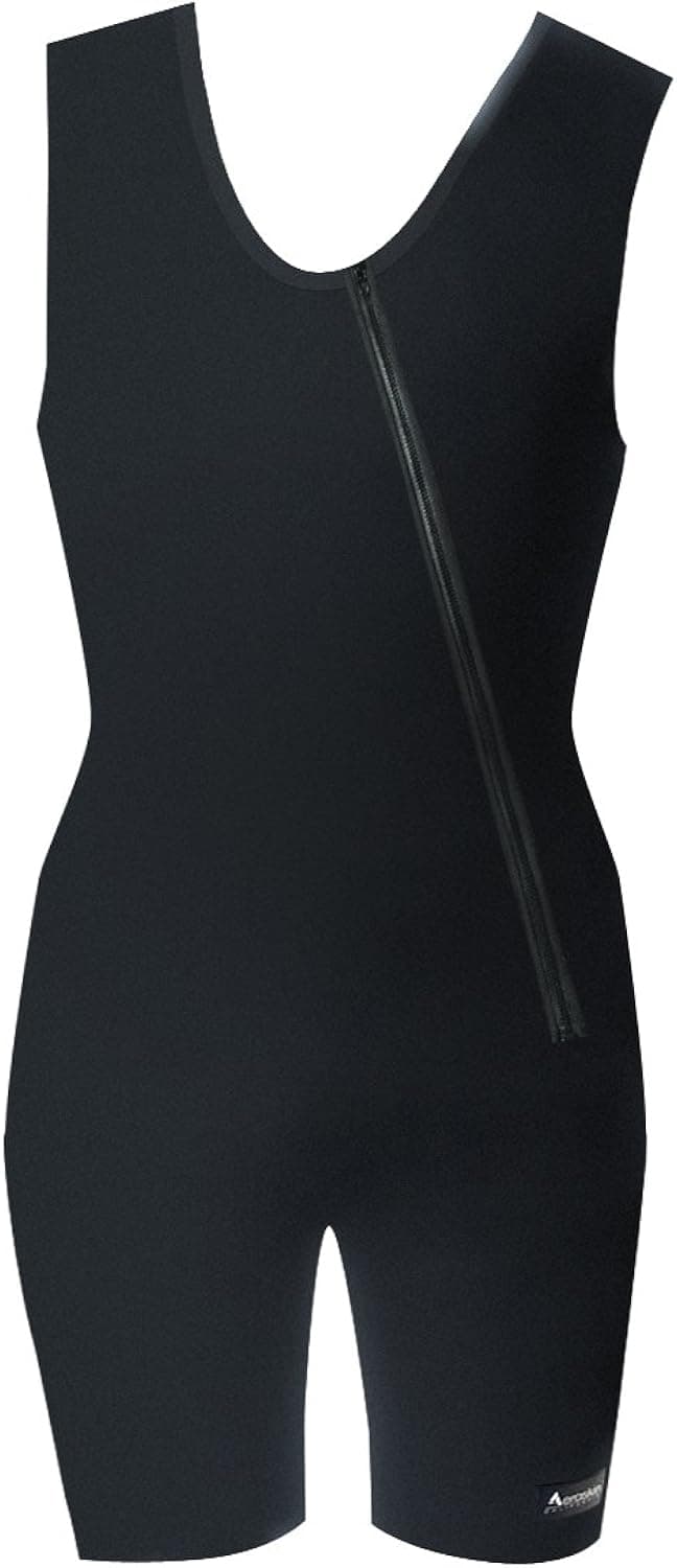 Aeroskin 1mm Neoprene Sleeveless Shorty with Slant Front Zip & Spine/Kidney Pad