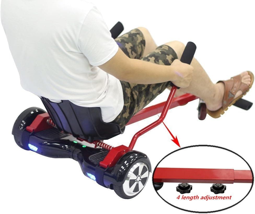 Cool Mini Kart Style Accessories Kart Car Syle Holder for 6.5" 10"Two Wheel Self Balancing Scooter Hover Boards, Not Noly STAND,Can be LIKE A GO-KART