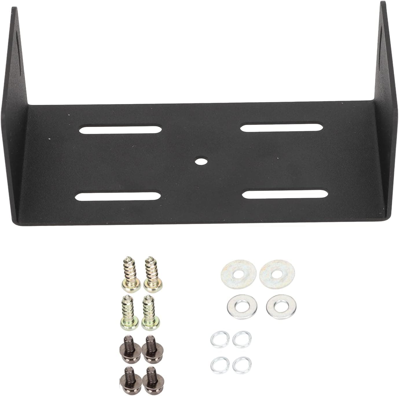 ciciglow Metal Radio Mounting Bracket,Universal Radio Panel Bracket,for ICOM MBF4 IC‑V8000 IC‑A110 IC‑2820H IC‑E2820 IC‑2730 ID‑880H IC‑2820 ID4100A ID5100 A Mobile Radios