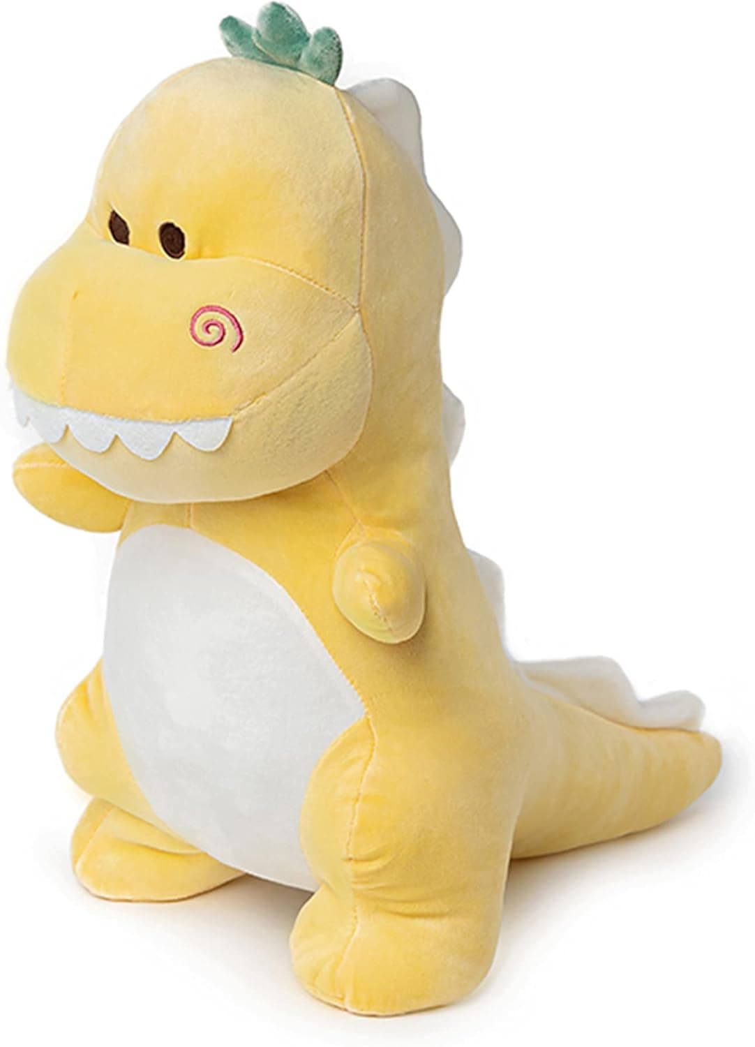 Adorlynetty Dinosaur Stuffed Animal,12“ Cute Stuffed Dinosaur Plush Soft Dino Stuffed Animals Dino Plush Dinosaur Plushie Toys for Boys Girls Kids Baby Toddlers (Yellow)