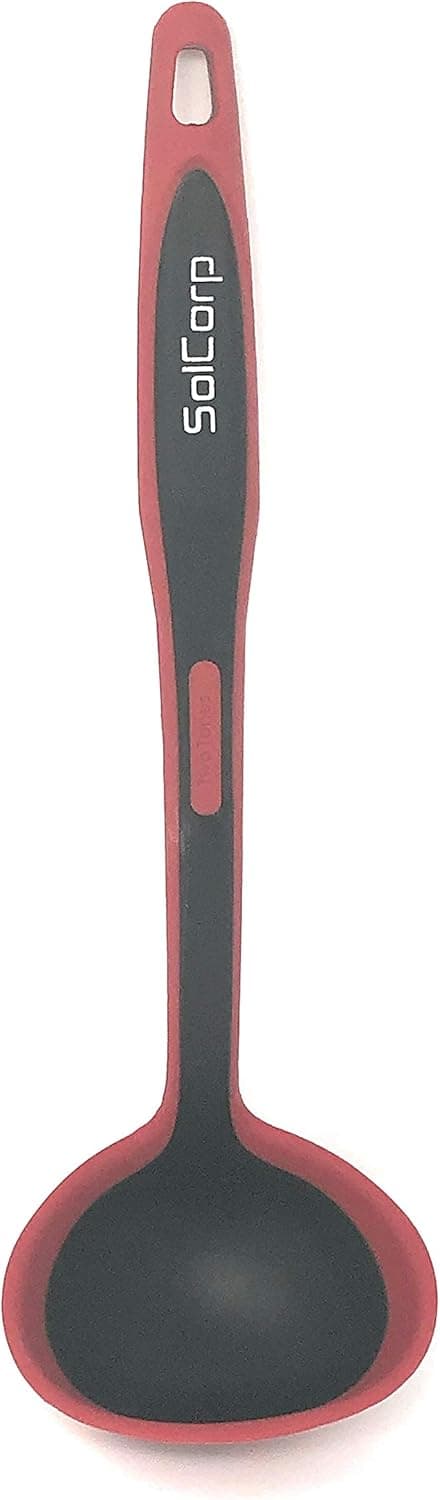 Soup Ladle - Silicone Flexible High Heat Non-Stick