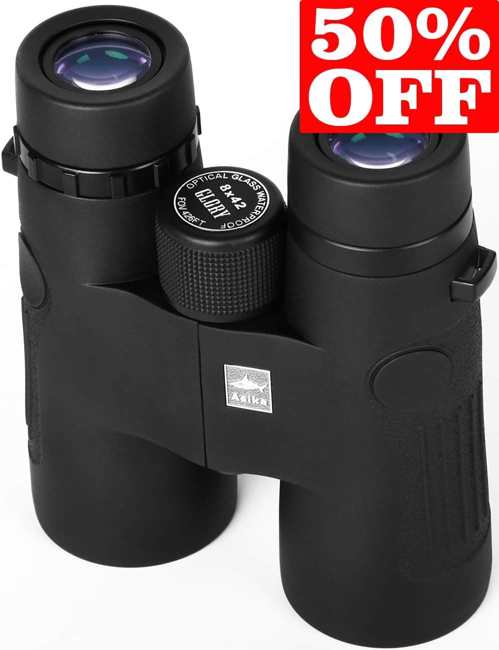 Ultra HD Binocular, Wide Angle, 8X 42, 100% Waterproof and fogproof