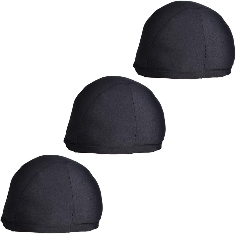 Cosmos 3 Pcs Elastic Lycra Swimming Caps