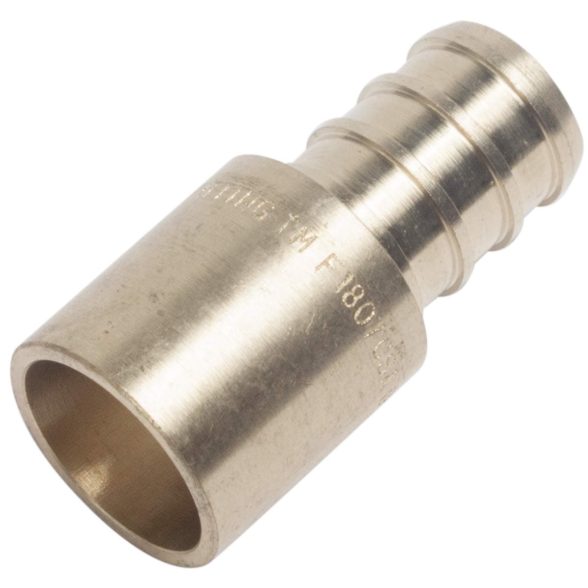LTWFITTING Lead Free Brass PEX Adapter Fitting 1/2-Inch PEX x 1/2-Inch Male Sweat Adapter (Pack of 5)