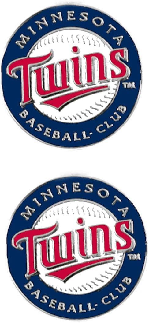 MLB Minnesota Twins Team Logo Post Earrings