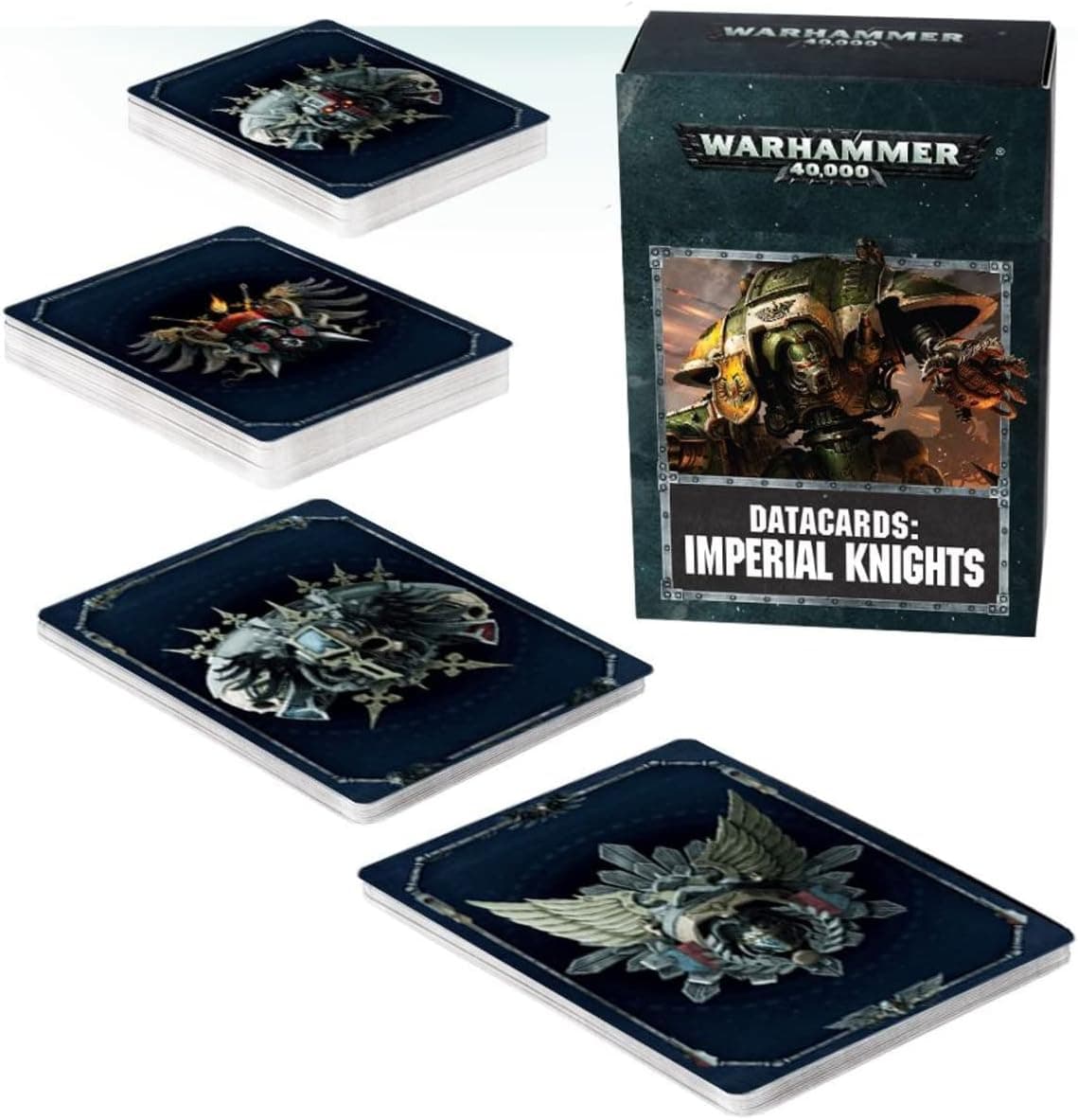 Games Workshop Warhammer 40k Imperial Knights Data Cards