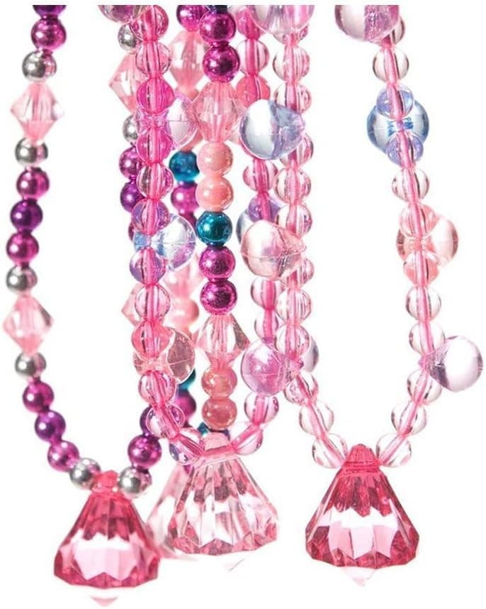 Dozen Princess Jewel Necklaces by US Toy