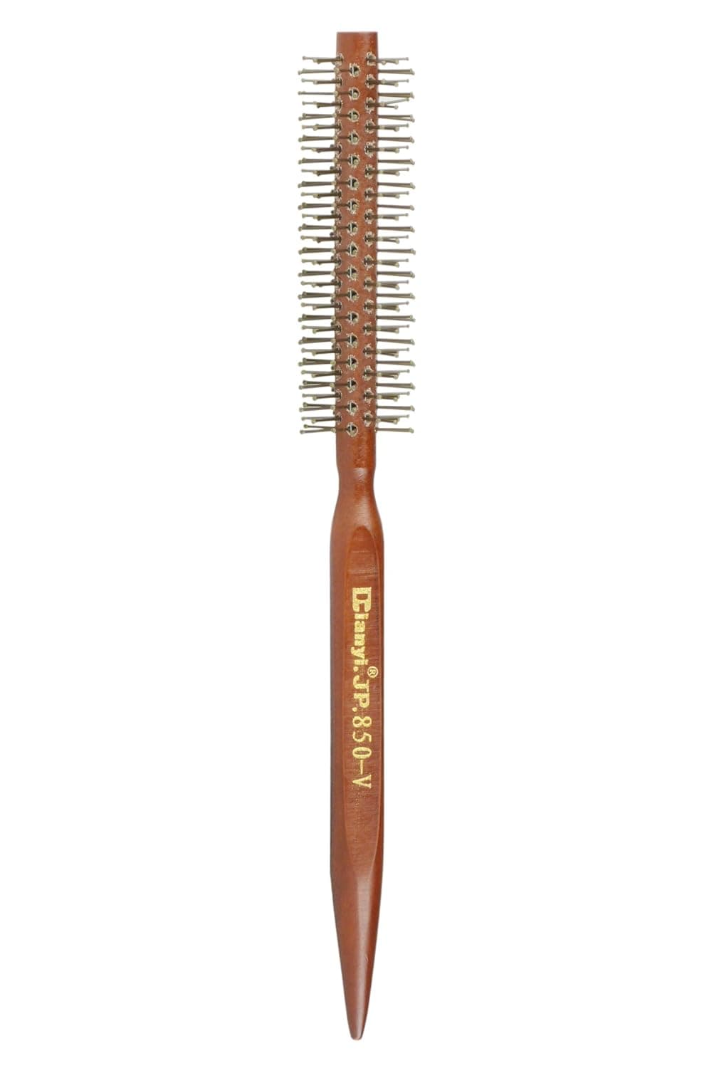 Mini Nylon Hair Bristle Round Brush 1.1-Inch Diameter