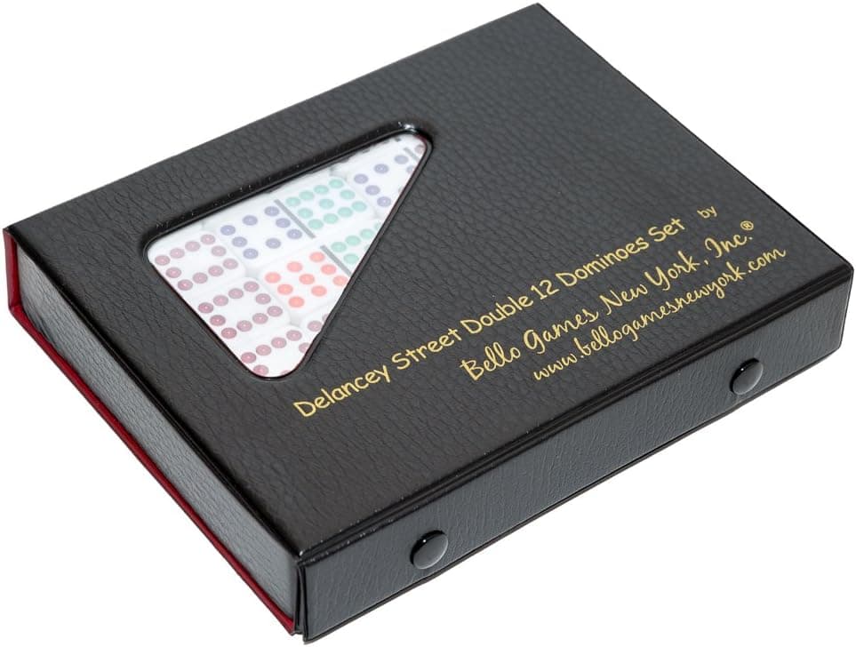 Bello Games New York, Inc. Delancey Street Double 12 Dominoes Set