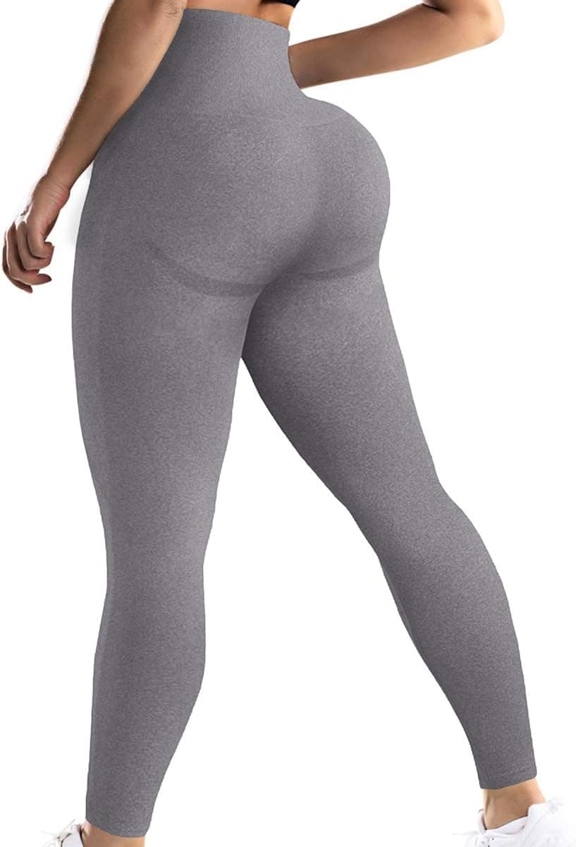 MISS MOLY Women Contour Seamless Leggings Workout Butt Lifting Yoga Pants High Waist Athletic Tights