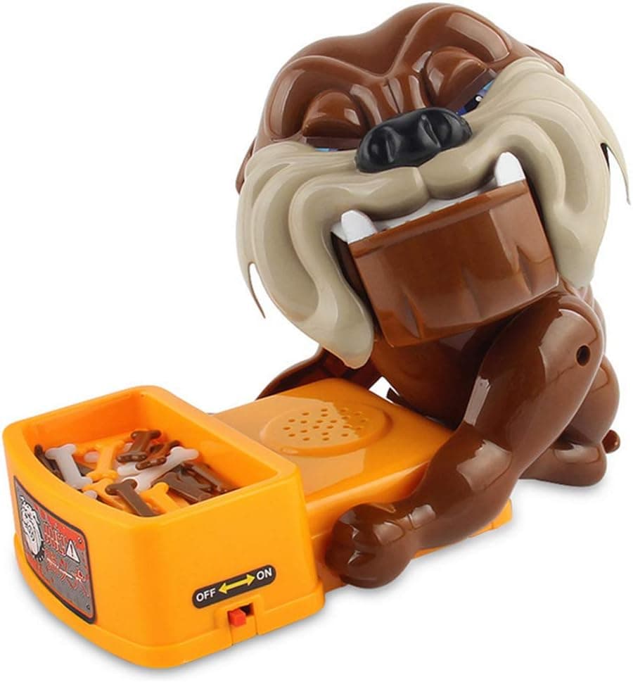 BOLLAER Funny Games Beware of The Dog Don't Wake The Dog Toys, Beware of Barking Dog Prank Toy Gift Board Game for Kids Family Party