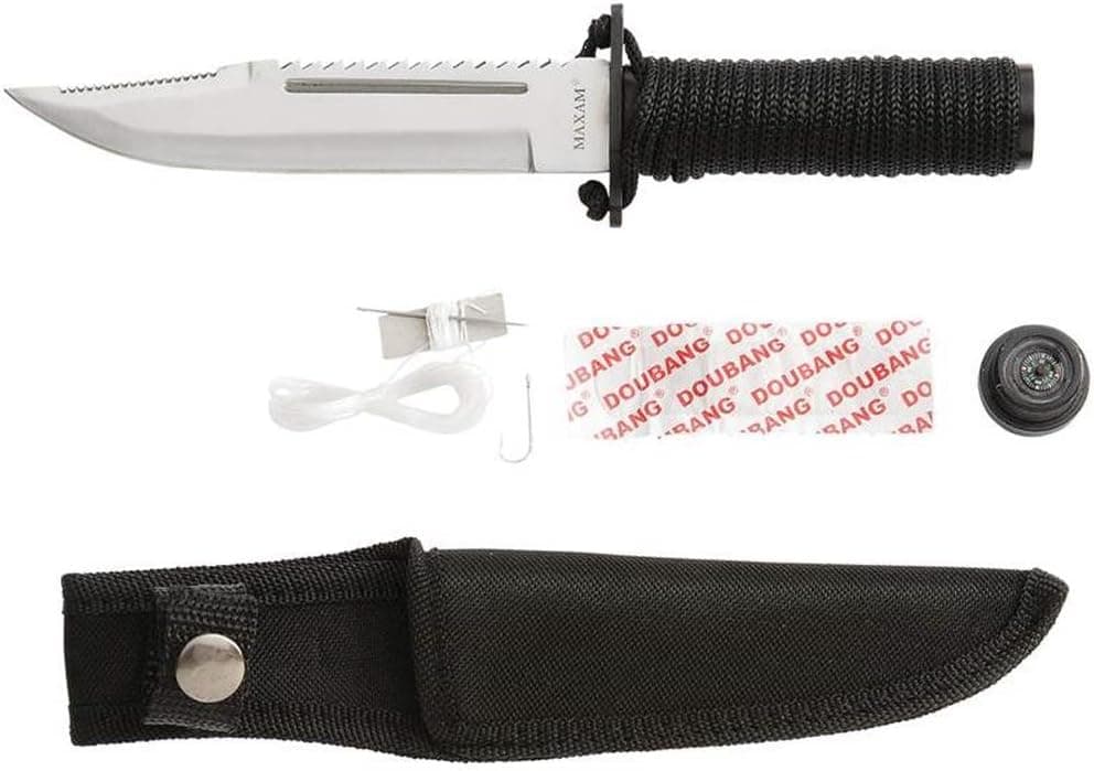 Maxam Fixed Blade Survival Knife