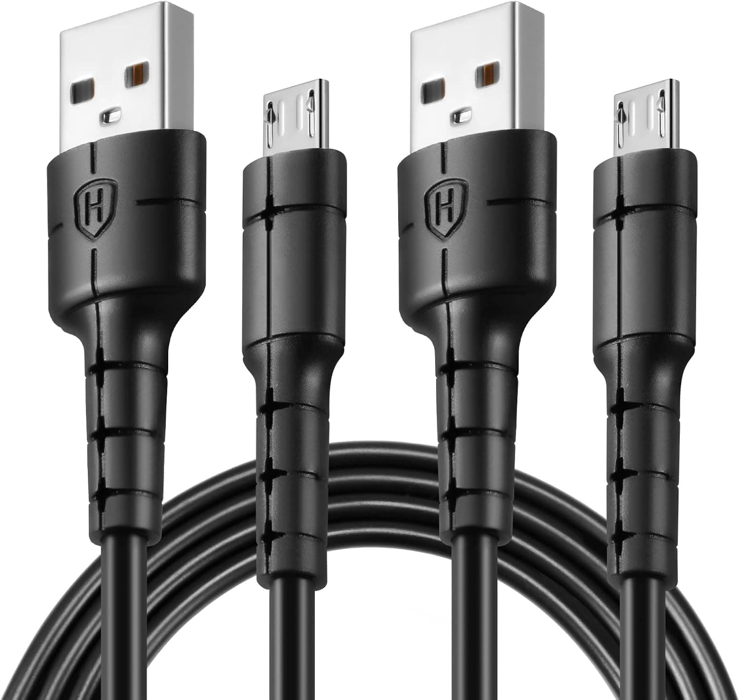 HQGC Micro USB Cable 10Ft 2pack, Long Charging Cord Kindle Charger Cable Fast Android Phone Charging Cord for Samsung Galaxy S7 S6 J7 Note 5, LG, Kindle, Xbox, PS4,Tablets