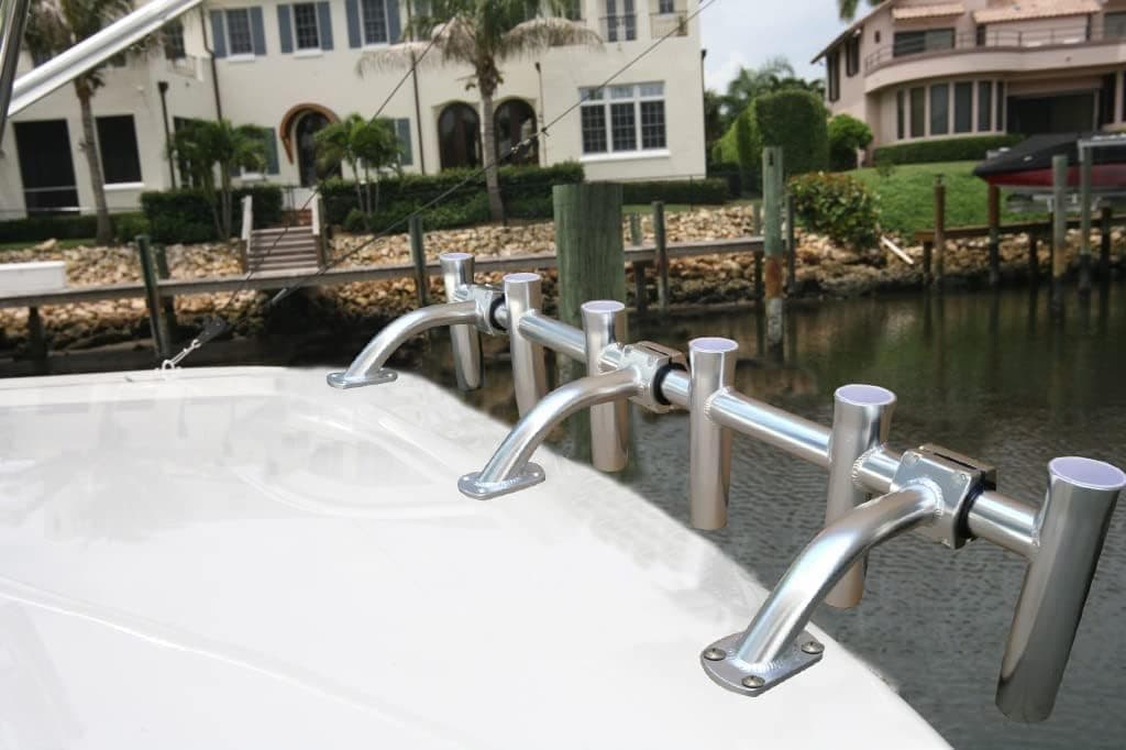 Brocraft Boat Hardtop Rod Rack/Boat Rocket Launcher/Boat T-TOP Rod Rack