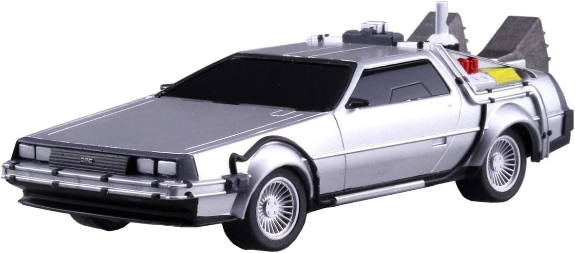 Aoshima Movie Mecha Series No.12 Pullback DeLorean Part.2 1/43 Scale Plastic Model Kit