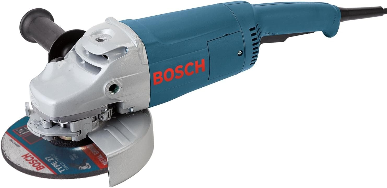 BOSCH 1772-6 7-Inch Angle Grinder, Grey,black,green