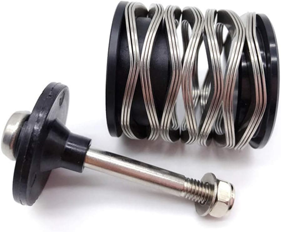 Bicycle Wave Spring,Bike Rear Suspension Shock Absorber,Wave Spring for Brompton Bike Triple Layer Super Bicycle Accessories