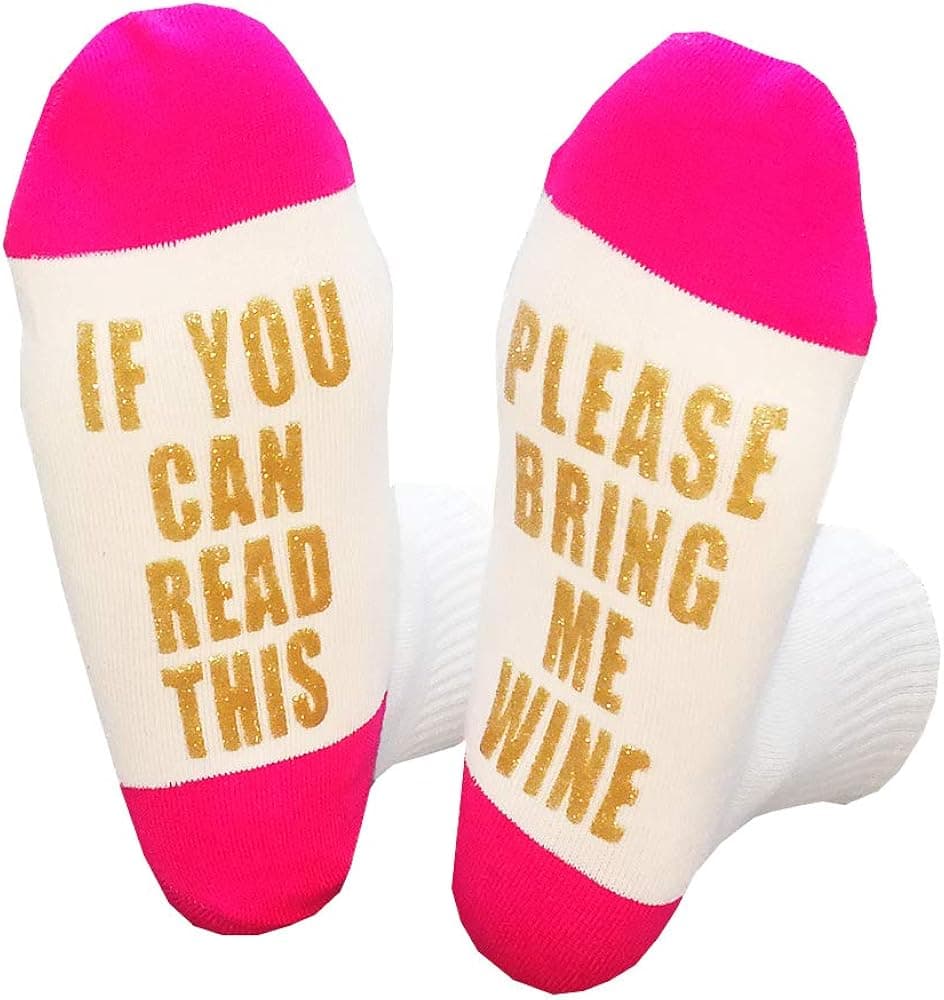 If You Can Read This Funny Unisex Novelty Nonslip Socks Watching Christmas Movies Dress Socks Gift For Men Women