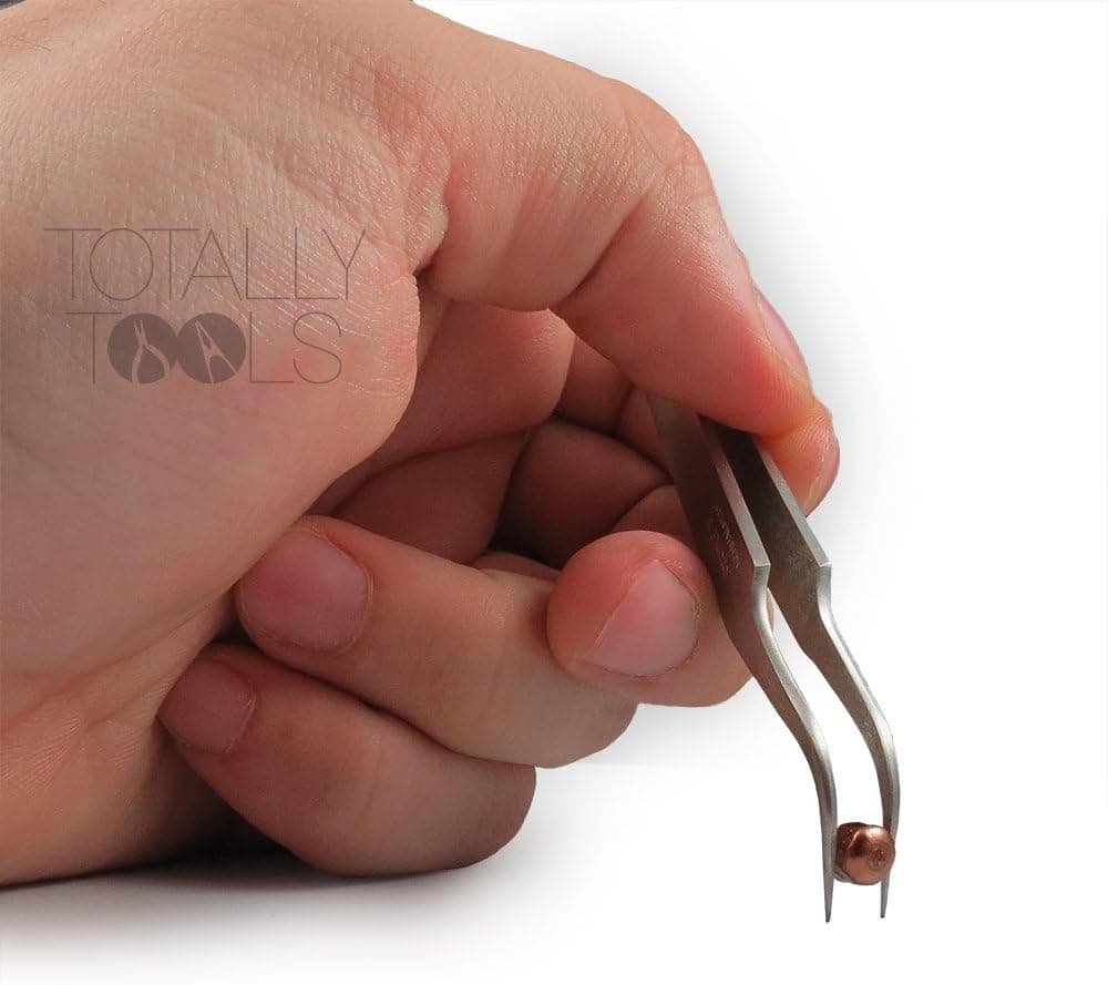 Totally Tools Bent Nose Tweezers