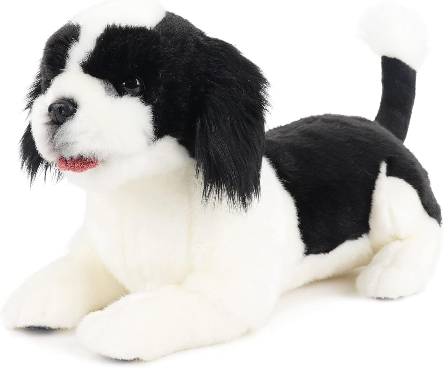 My Dog - Shih Tzu Black & White - Premium Dog Stuffed Animal - Lifelike & Realistic