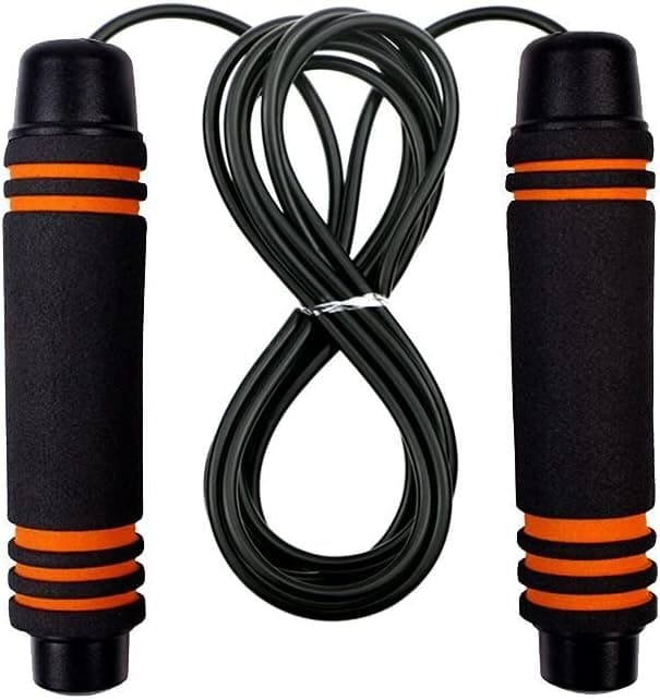 GIKPAL Jump Rope, Adjustable Heavy Fast Speed Cable Skipping Rope with Comfortable Handles, Fitness Exerciser Skipping, Perfect for Adults Kids with All Skill Levels