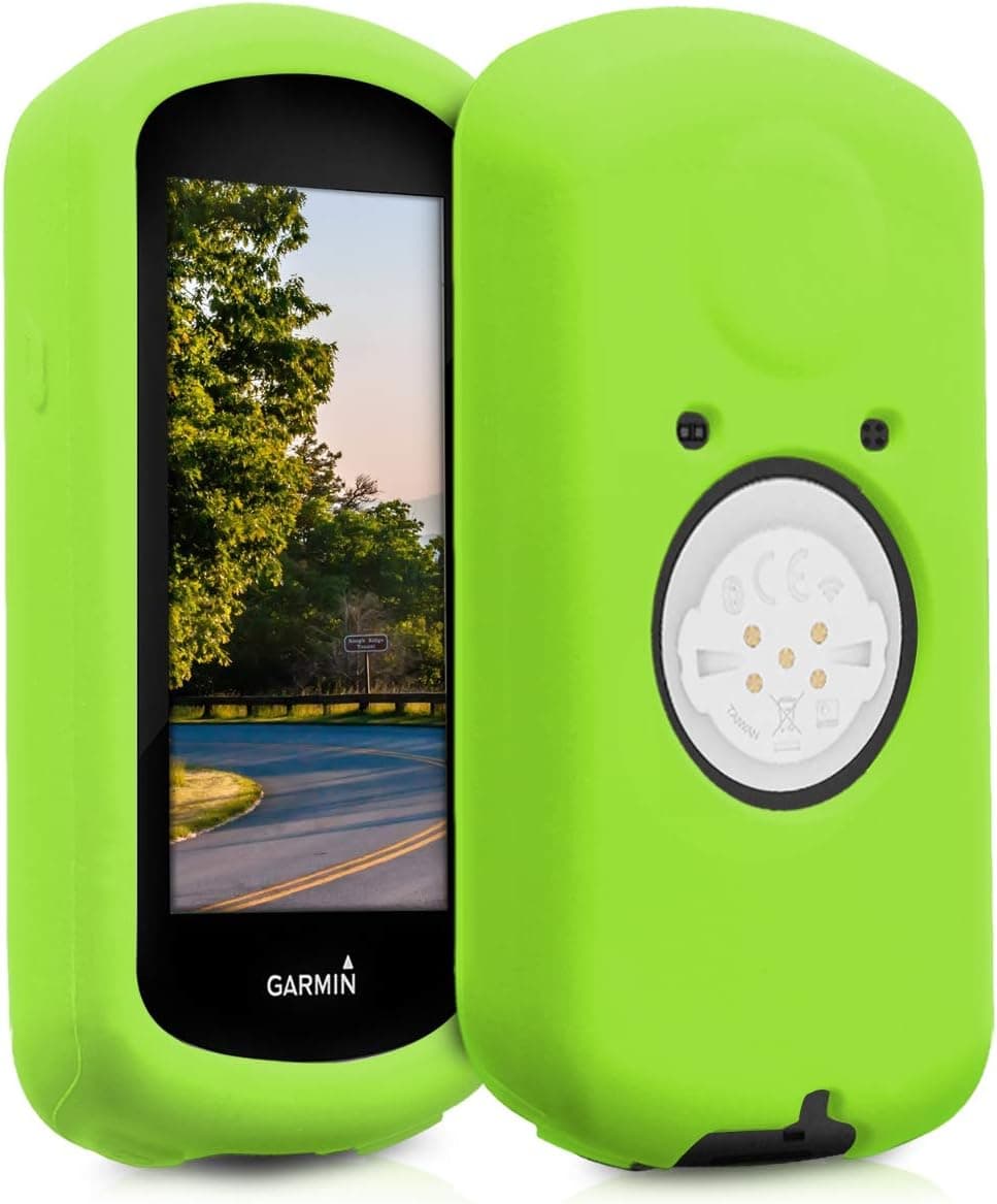 kwmobile Case Compatible with Garmin Edge 1030/1030 Plus - Case Soft Silicone Bike GPS Protective Cover - Black
