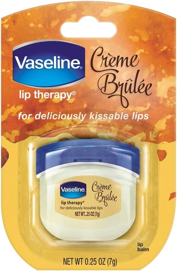 Vaseline Lip Therapy Creme Brulee Lip Balm, 0.25 Ounce - 32 per case.