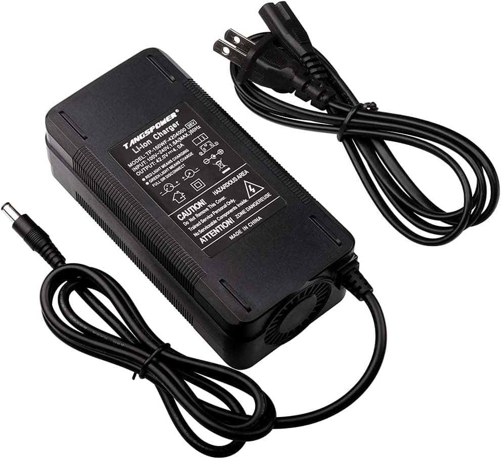42V 4A DC Charger Power Supply Adapter 36V Electric Bike Charger Output 4A 150W Charger For Levy Electric scooter Meepo mini Skateboard Longboard 10S Lithium Battery Pack DC5.5 x 2.1 x 11mm Jack