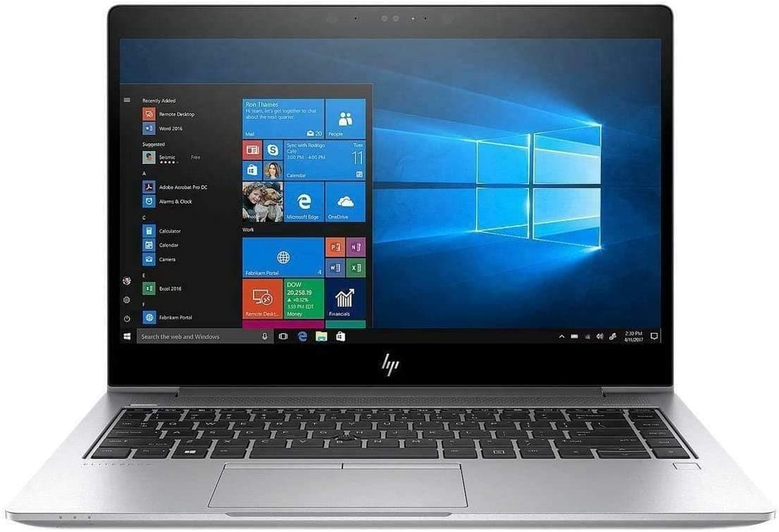 HP Elitebook 840 G5 14" Full HD FHD Business Laptop (Intel Quad-Core i5-7200U 2.5GHz, 16GB DDR4, 256GB PCIe NVMe M.2 SSD) Webcam, Thunderbolt, B&O Audio, HDMI, Windows 10 Pro (Renewed)