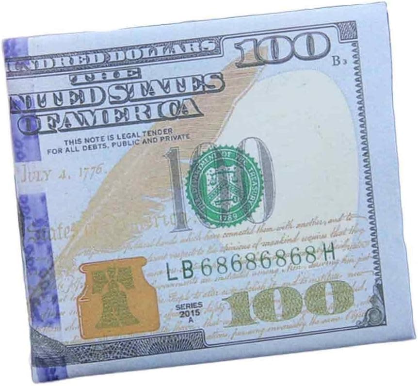 Hemlock Dollar Bill Wallet, PU Leather Wallet Credit Card Photo Wallet Purse Mini Handbag (C)
