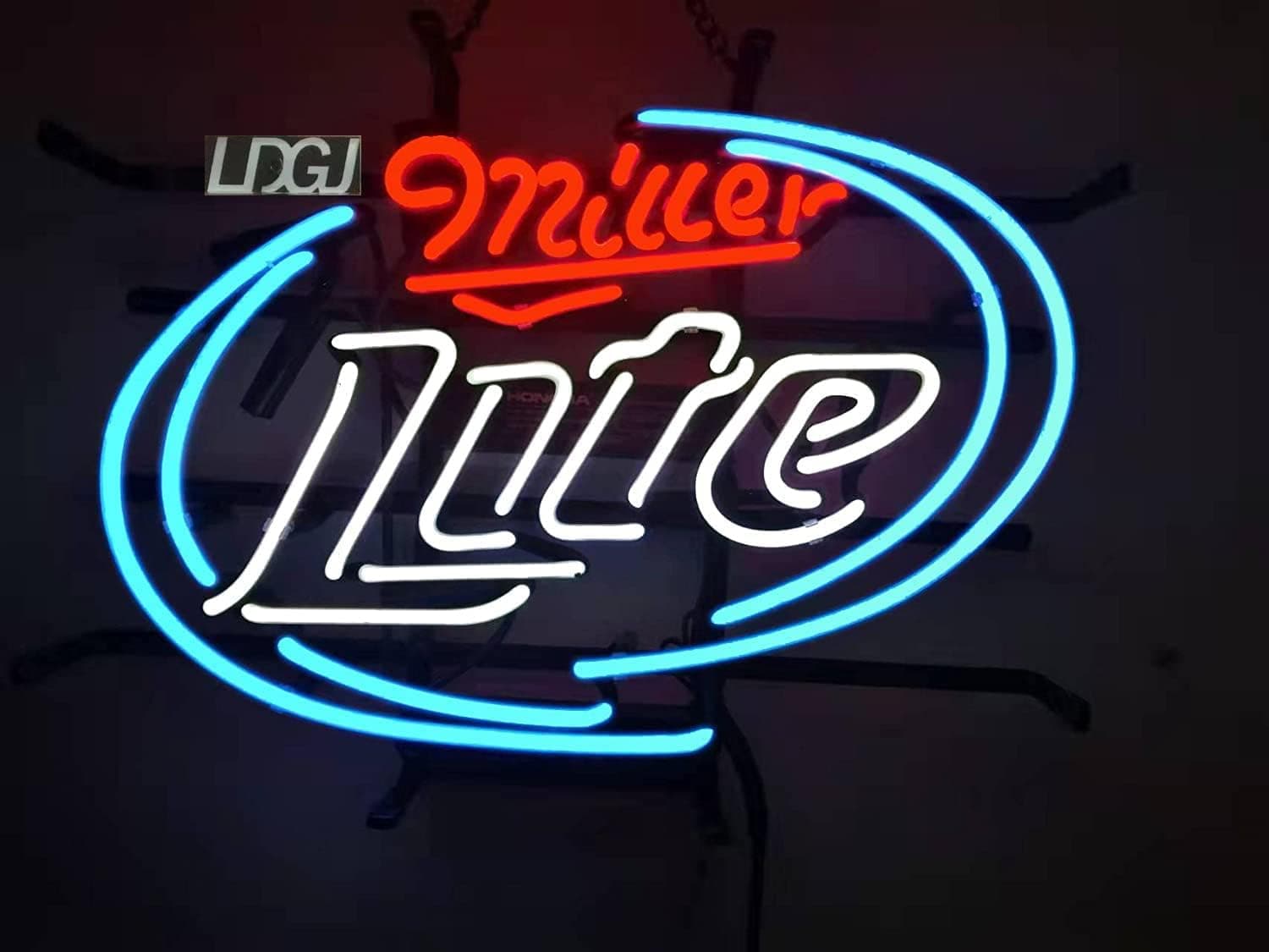 LDGJ Neon Light Sign Home Beer Bar Pub Recreation Room Game Lights Windows Glass Wall Signs Party Birthday Bedroom Bedside Table Decoration Gifts (Not LED)