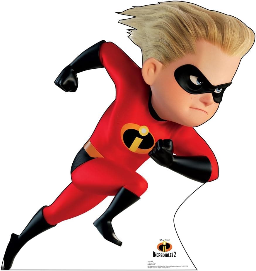 Advanced Graphics Dash Life Size Cardboard Cutout Standup - Disney's Incredibles 2