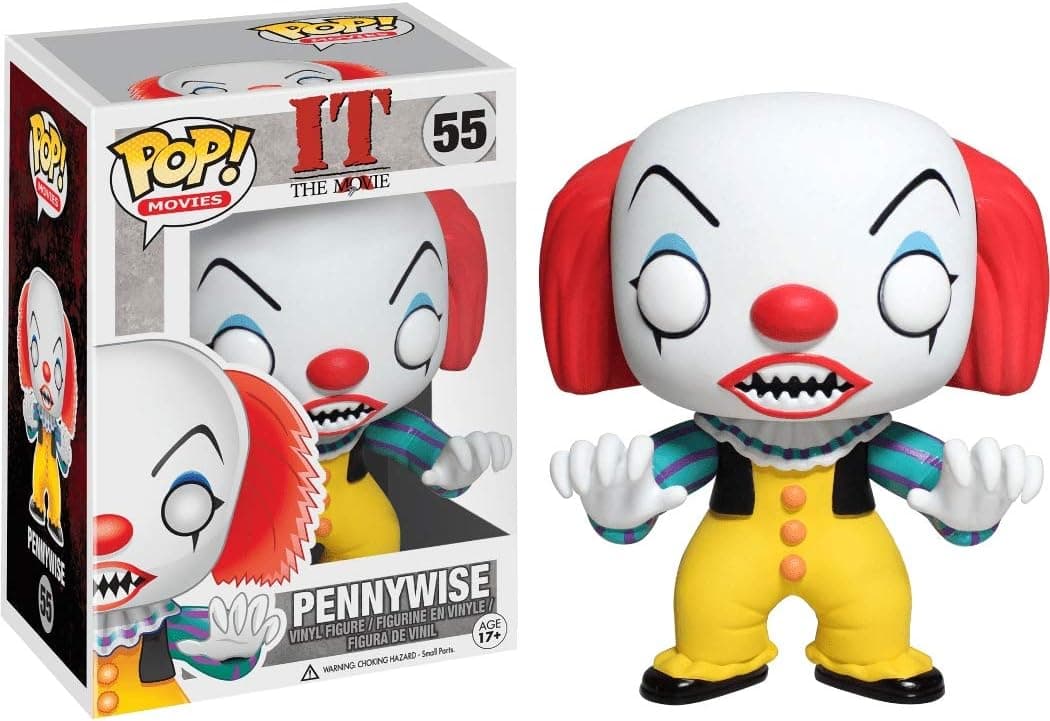 Funko Pennywise Pop Movies Vinyl Figure & 1 Compatible Graphic Protector Bundle (03363 - B)