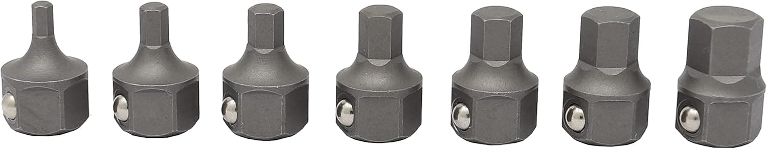 CTA Tools 5057 7 Pc. Stubby Metric Hex Bit Set