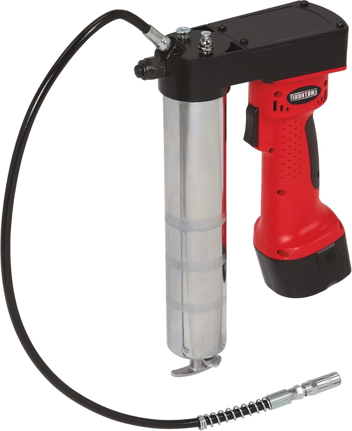 Ironton Cordless Grease Gun - 14.4 Volt, 7000 PSI, 1 Li-Ion Battery