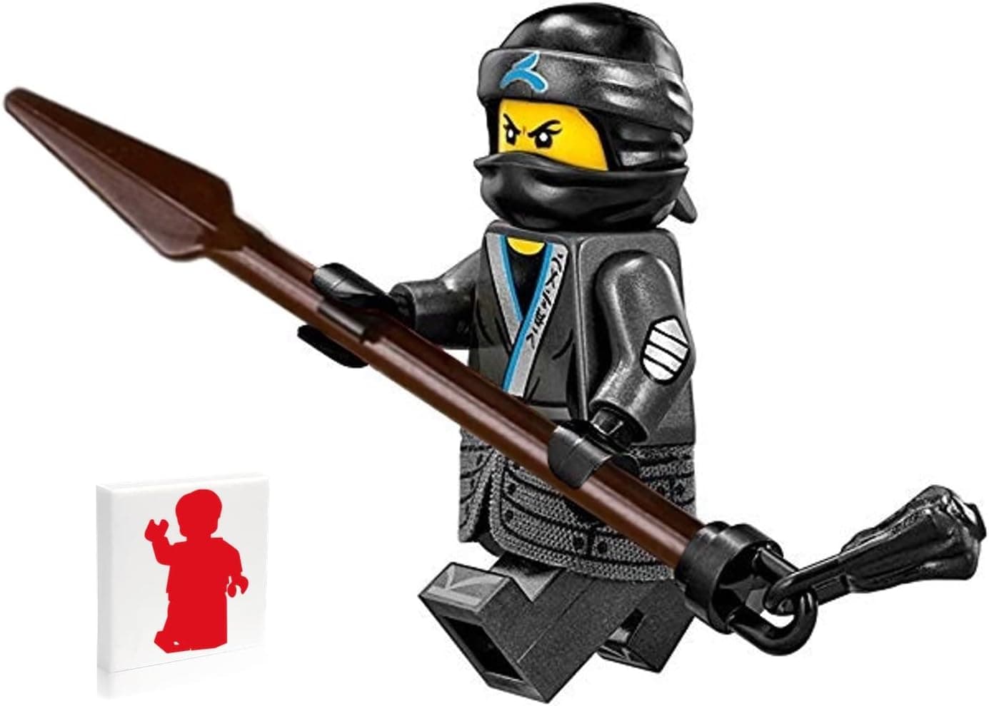 LEGO Ninjago Movie Minfigure: NYA in Ninja Suit with Weapon