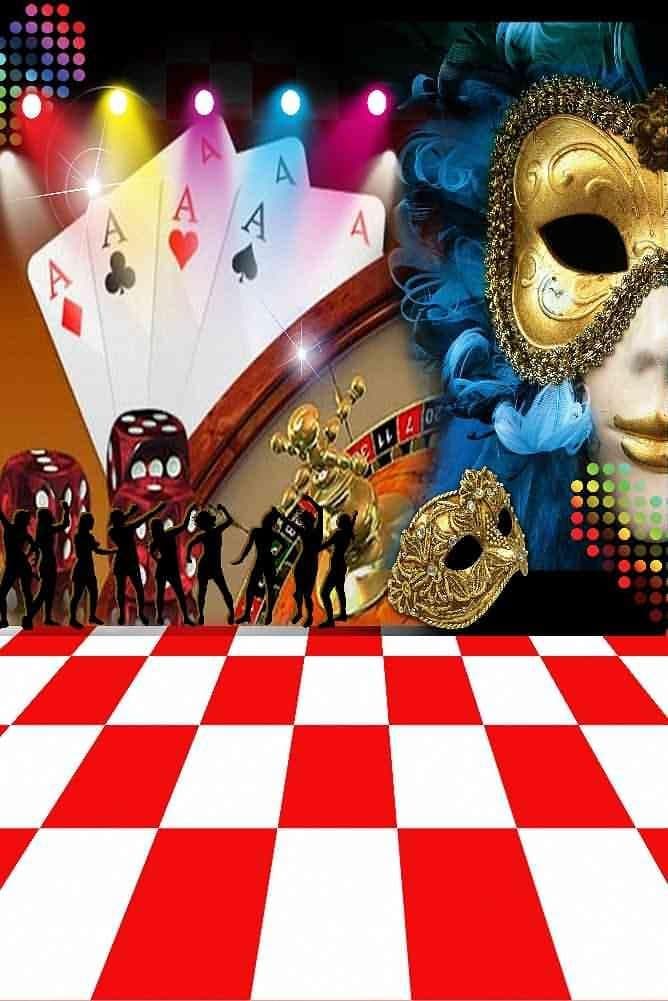 GladsBuy Carnival Dance Party 8' x 12' Computer Printed Photography Backdrop Stage Carpet Theme Background DGX-392
