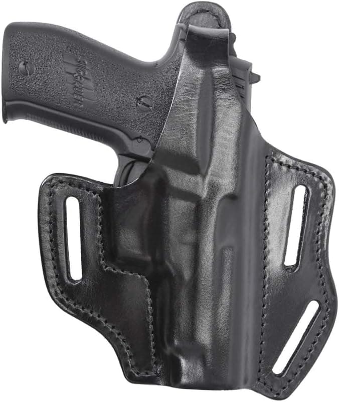 Front Line Multi-Purpose Pancake Leather Holster (Black)