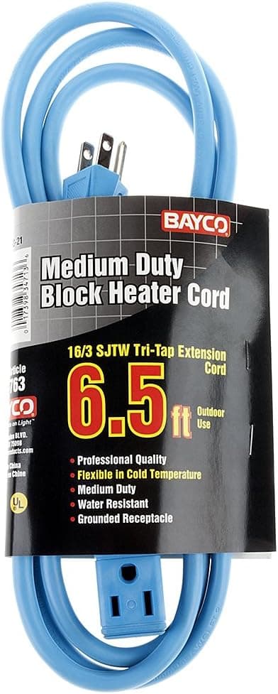 Bayco SL-763 Extension Cord, Blue