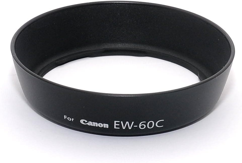 EasyFoto Lens Hood for Canon EF-S USM 18-55mm f/3.5-5.6 I, II, IS Lens, 28-80mm f/3.5-5.6 II, II USM, III, IV, V,& 28-90mm f/4.0-5.6 Lens, replaces EW-60c