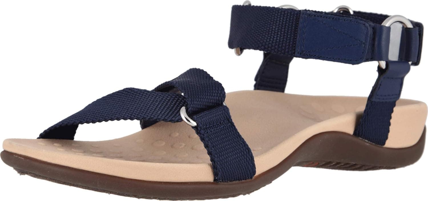 Vionic Women's Rest Candace Backstrap Sandal - Ladies Sandals with Concealed Orthotic Arch Support