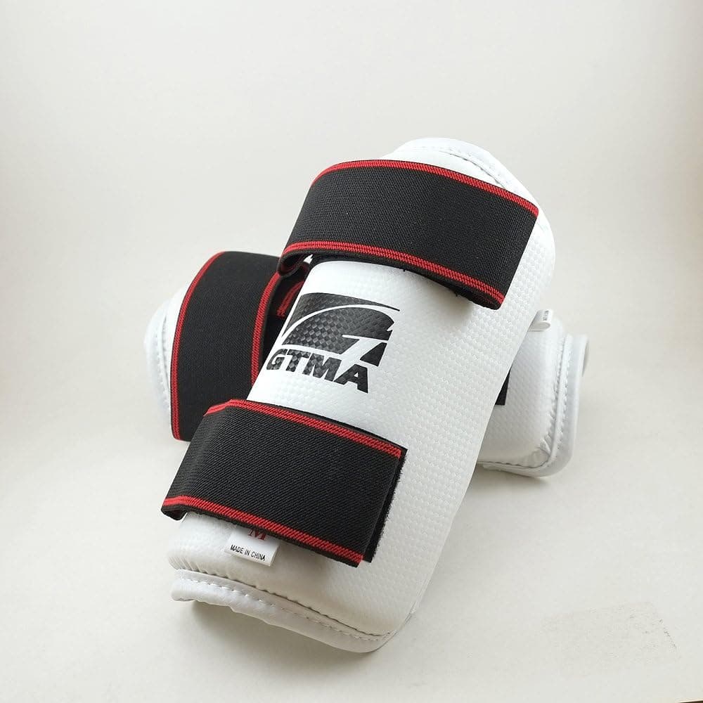 Taekwondo Vinyl Sparring Gear Set with SHIN Instep & Bag