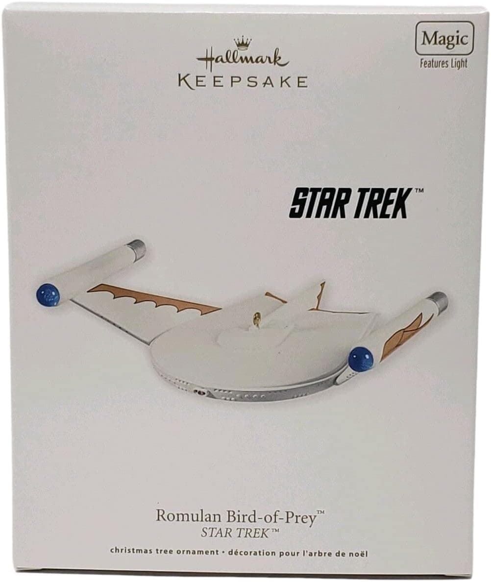 Hallmark Romulan Bird Of Prey Star Trek 2011 Ornament - QXI2007 Keepsakes