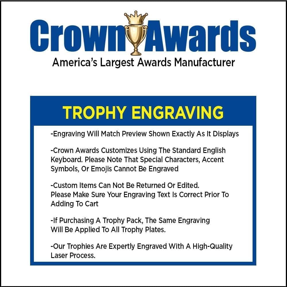 Crown Awards 11" Custom Cook Off Trophies, Chili Pot Cooking Trophy with Engraving