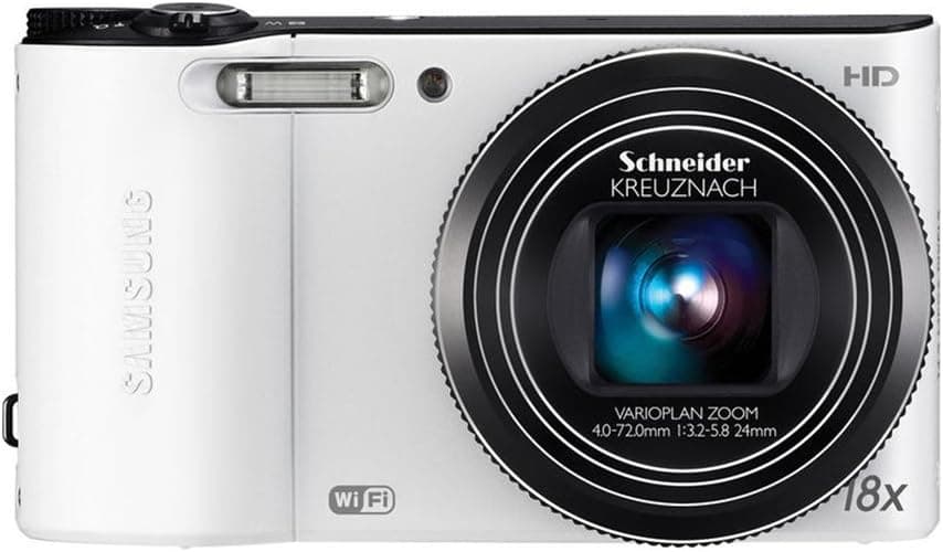 Samsung 8 GB Bundle WB150F 14 MP 18X Wi-Fi Digital Camera - White