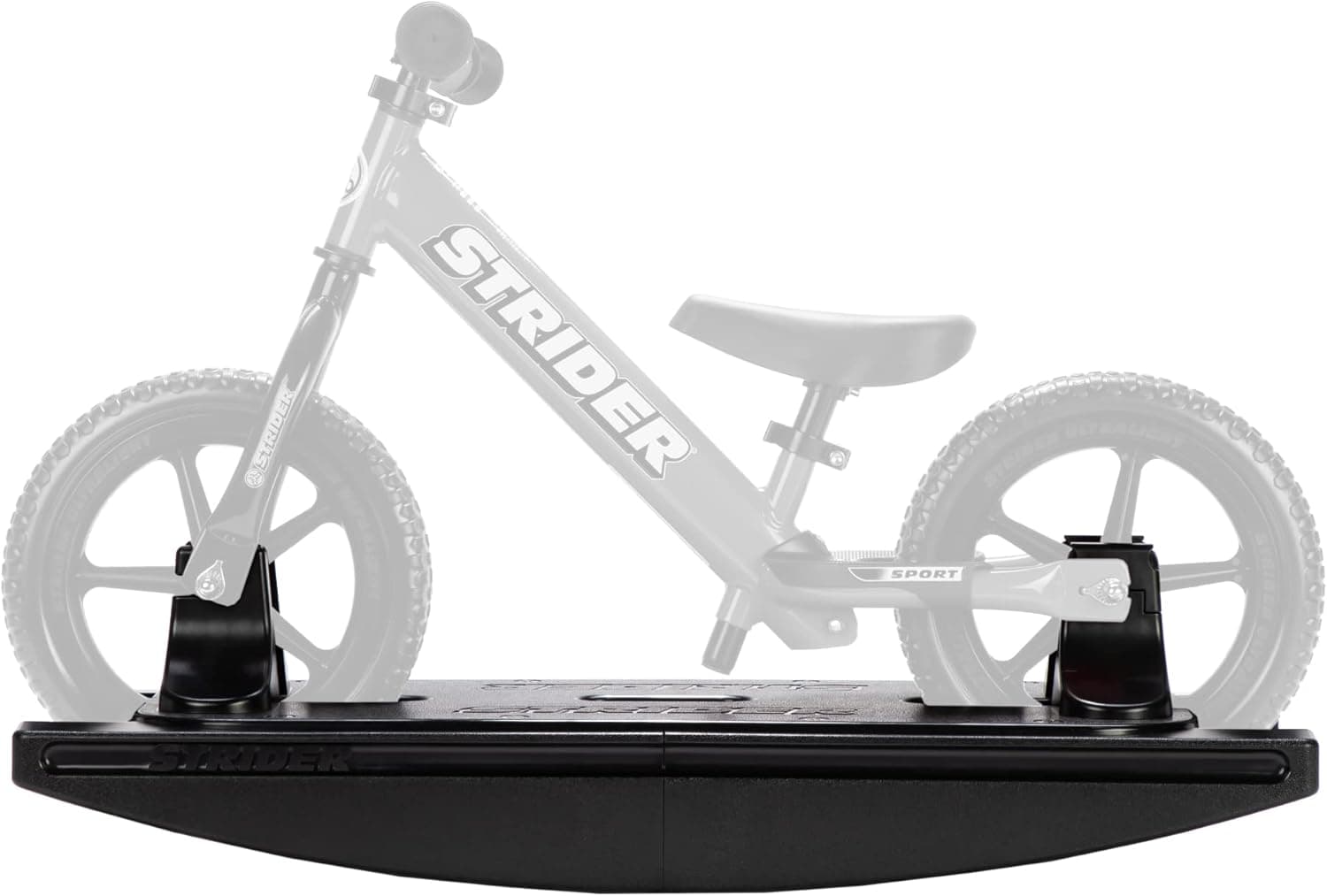 Strider Rocking Base - Fits All Our 12” Balance Bikes - For Kids 6 to 18 Months - All-Weather, Durable Plastic - Easy Assembly & Adjustments