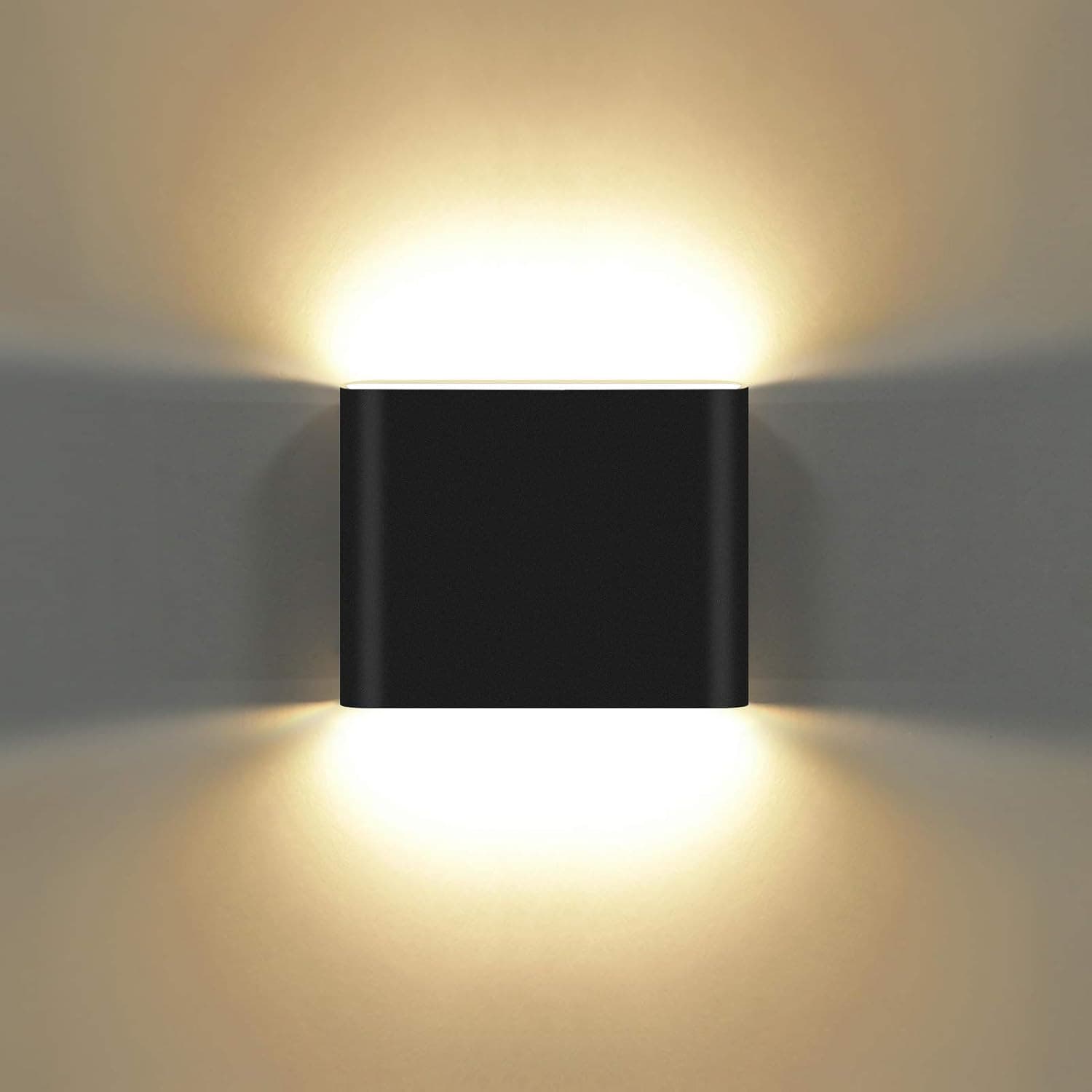 LDLED Modern Wall Sconce Lights 6W LED Room Wall Lights Up Down Aluminium Wall Lighting Lamps for Living Room Bedroom Hallway Home Room Decor