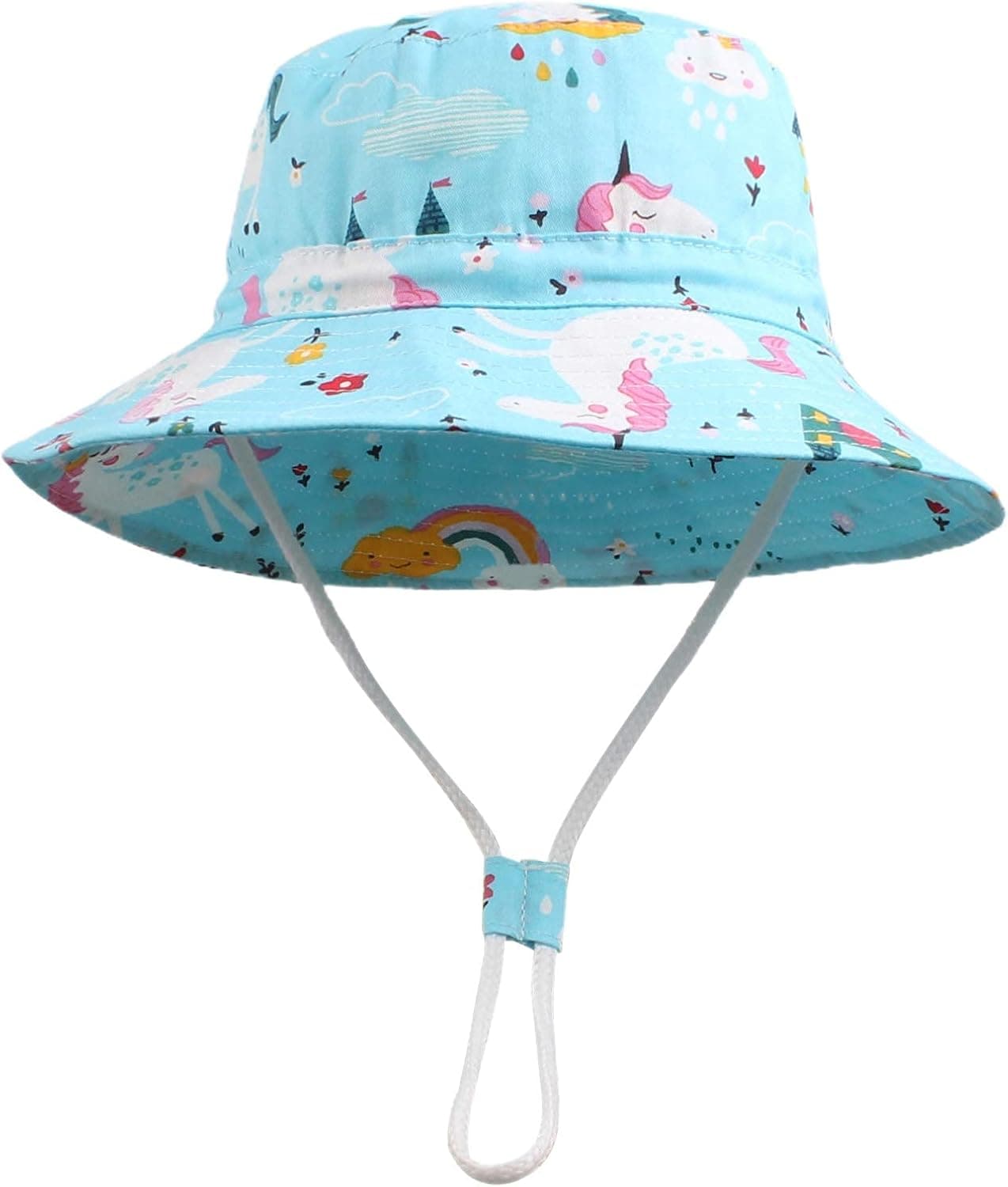 Peecabe Baby Sun Hat Girls Toddler Hat Adjustable Kids Bucket Hat Summer Baby Boy Sun Protection Hats