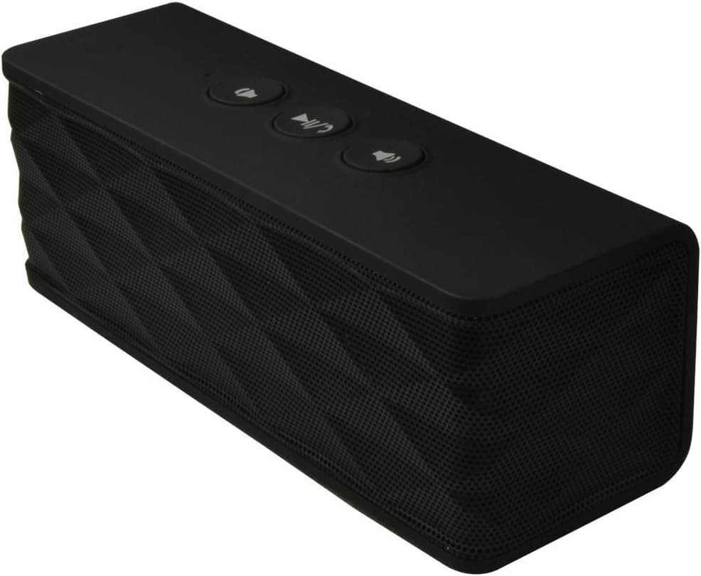 Supersonic SC1365BTBK Wireless Speaker with Built-in Receiver - Black