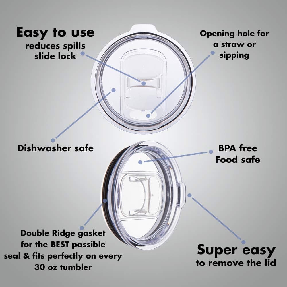 Polar Camel Slide Top Lid For Tumblers (20 oz)